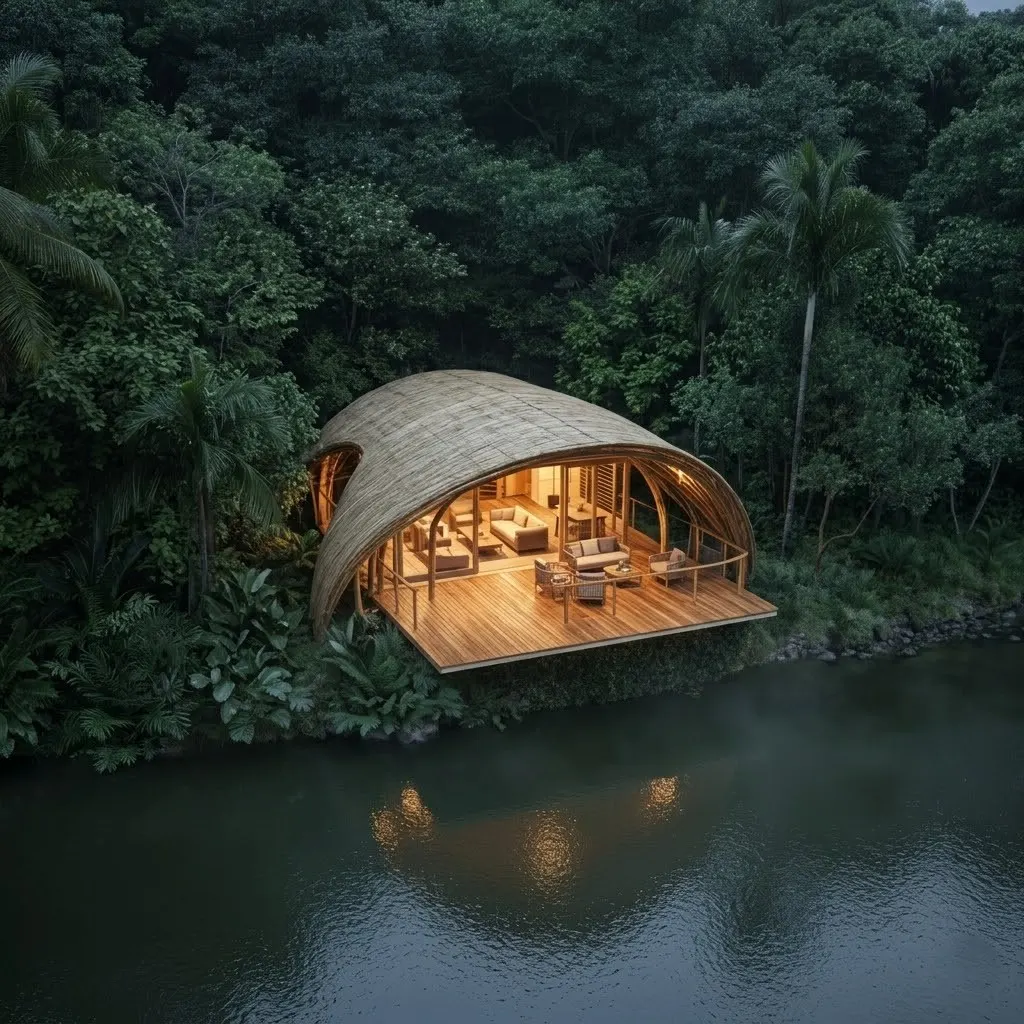 Gaia regenerative resort villas in Fiji