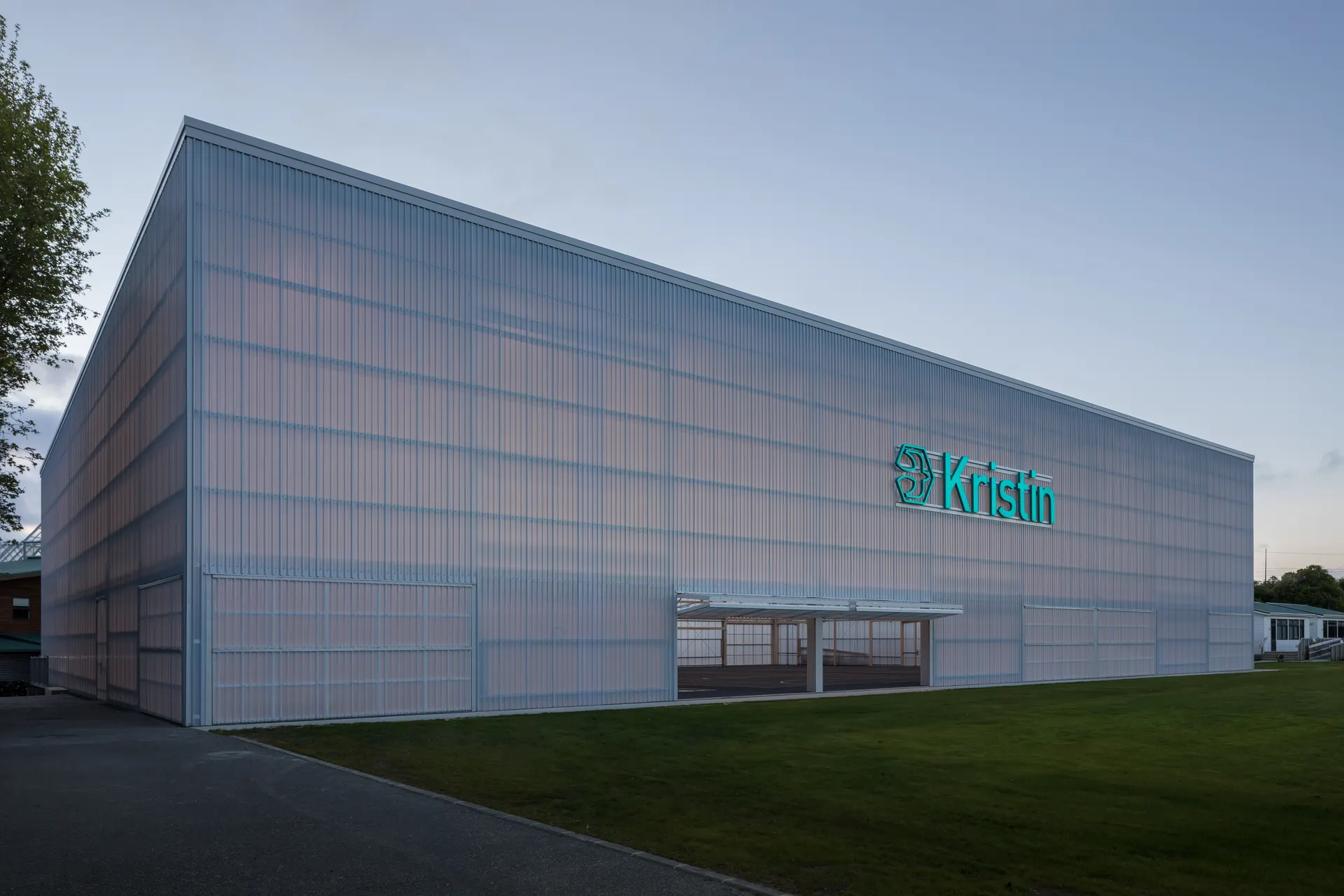 Kristin School sports hall exterior